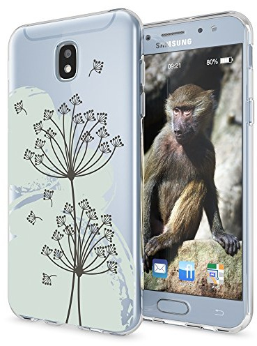 NALIA Handyhülle für Samsung Galaxy J5 2017 EU-Modell, Dandelion Bubbles