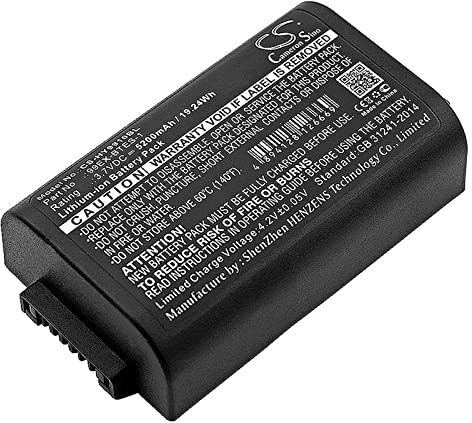 CS-HY9910BL Akku 5200mAh Kompatibel mit [Dolphin] 99EX, 99EX-BTEC, 99EXhc, 99GX, für [Honeywell] 99EXhc, 99GX, Dolphin 99EX, Dolphin 99EX-BTEC Ersetzt 99EX-BTEC-1, 99EX-BTES-1