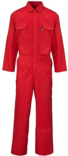 Pro-Work Robuster Damen-Overall, normale Arbeitskleidung, Overall, Tuff, rot, 42