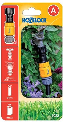 Hozelock REGOLATORE di Pressione Tubo da 4-13 MM IRRIGAZIONE Giardino Giardinaggio Esterno