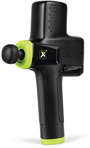 TriggerPoint Impact Percussion Massage Gun, Massagepistole für gezielte Muskelentspannung, Leichtes Gewicht, Schwarz/Limette, 4-Speed