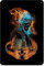 Ghost Rider Johnny Blaze Nicolas Cage Movie Classics 20 Retro Poster Blechschild Chic Art Retro Eisen Gemälde Bar Menschen Höhle Cafe Familie Garage Poster Wanddekoration 20 × 30 cm