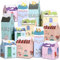 Kesote Adventskalender zum befüllen Kinder Weihnachtskalender Boxen 24 Häuser Schachteln Weihnachten Kiste Geschenkboxen Karton zum Basteln Deko Mädchen Junge Weihnachtsdeko