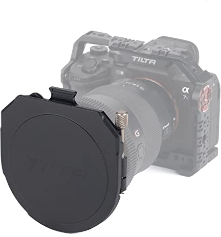 TILTA Filterschutzabdeckung, kompatibel mit 95 mm kreisförmigen Polarisatoren, 95 mm variabler ND Mirage MB-T16-FPC, Schwarz , Modern