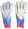 adidas Unisex-Adult Goalkeeper Gloves Pred Gl Pro, White/White/Brcyan, HH8745, 11- EU