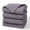 Lulu moon Musselin Decken für Erwachsene 55 Zoll x75 Zoll - Kinder Couch werfen Sie Decke für Jungen - Leichte Bio -Musselin -Quilt für Sofa und Bett (grau)