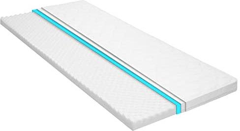 ZHOUMIN Mattress Topper 120x200 cm Cold Foam Egg Profile, Matratze, Bettmatratzen, 6 cm