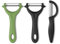 Vicloon 3 Pcs Potato Peeler, Y-Shaped Swivel Vegetable Peeler, Stainless Steel Vegetable Peelers for Kitchen Fruits Carrots Eggplant (Black+ Green)