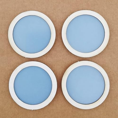 KORA projects – Shaker para Scrapbooking – 4 círculos de 5 cm.