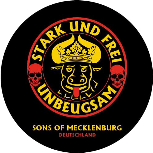 Sammys Shirt Store Sons of Mecklenburg Aufkleber 10 cm