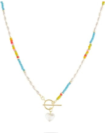 Guido Maria Kretschmer Jewelry Damen-Kette Edelstahl Glasstein
