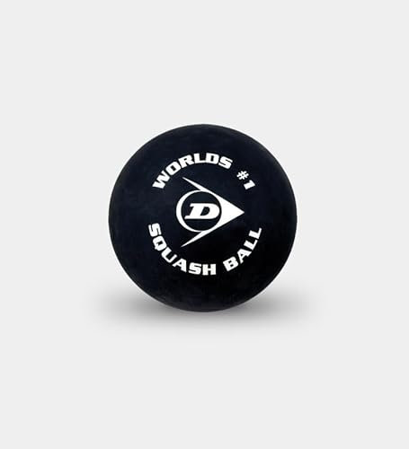 Dunlop Riesen Squash Ball, 9,5 Zoll, Schwarz