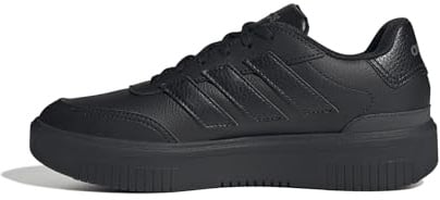 adidas Women's COURTBLOCK Shoes, core Black/core Black/Carbon, 8 UK