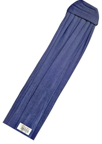 100% Baumwolle Cotton Hijab Jersey Kopftuch Frauen Premium (Indigoblau #21)