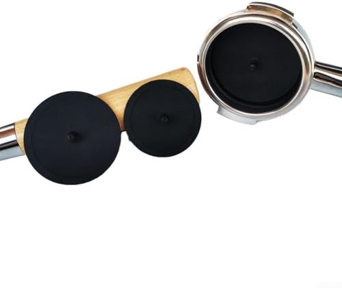 Espresso Machine Maintenance Kit 2 Pcs Rubber Backflush Disks, Standard Size Compatibility (50MM)