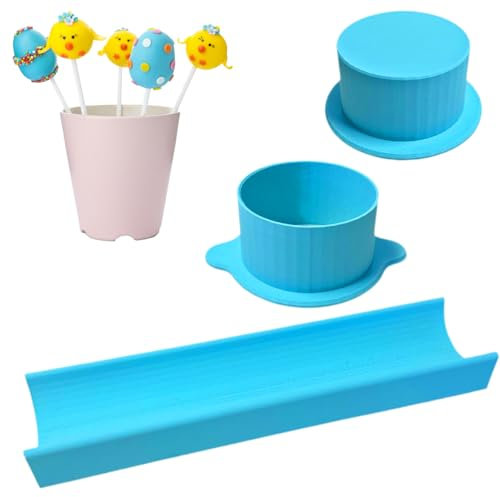 Cake-Pop-Maker-Form, antihaftbeschichtet, wiederverwendbar, 22,9 cm, Muffins, Fondant, Schokolade, Süßigkeiten, Desserts, ideal für Partys und besondere Anlässe