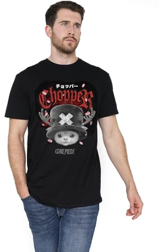 One Piece Season Two Chopper Heavy Metal Unisex T Shirt, Black, 3XL