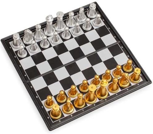 Dopsyesn Juego De Mesa | Juego De Magnético con Tablero - Interactivo De Lógica Portátil para Principiantes Y Adultos En Viajes