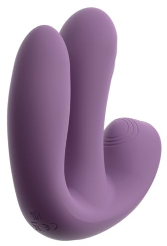 Beau Coeur Mireva - Filling Sex Toy for Vaginal, and Clitoral Stimulation at the Same Time with 10 Different Vibration Modes, Purple