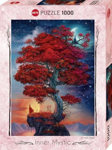 Light & Dark, HEYE Puzzle von RIE Tokimatsu: Puzzle 1000 Teile, Standard Puzzles, Fördert Konzentration, IQ Puzzle Spiele, Perfekt für die Puzzlematte, Gelegte Größe (ca.): 37 x 27 cm