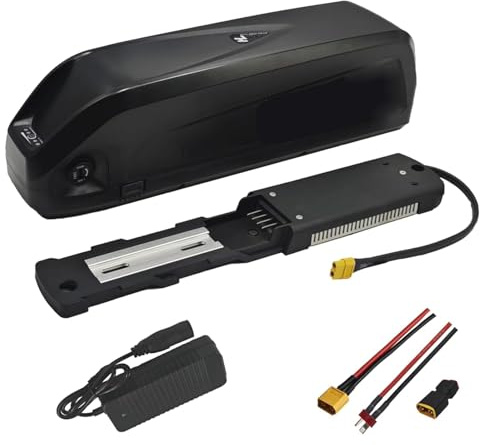 JHKJ Batterie pour vélo électrique 36V 48V 13Ah 15Ah 17,5Ah (Montage sur Le Tube Diagonal) et Batterie Lithium-ION pour vélo électrique 24V 52V 10Ah 13Ah 15Ah 17,5Ah,24v 13ah