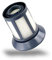 MisterVac compatible con cartucho de filtro filtro de repuesto filtro de repuesto Clatronic BS 1293 Eco-Cyclon