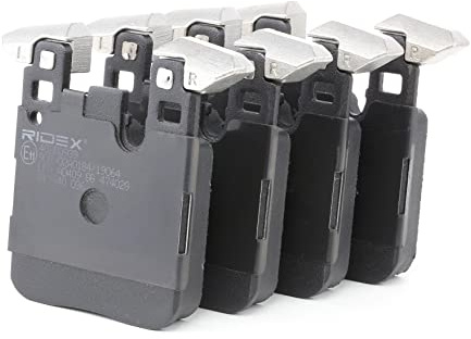 RIDEX 402B0939 Bremsbelagsatz Bremsbeläge Hinten mit Ausgleichsgewichten Kompatibel mit BMW 1 Schrägheck F20