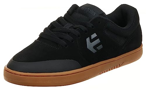 Etnies Herren Marana Skate-Schuh, Schwarz/Dunkelgrau/Gummi, 39 EU
