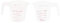2pcs 250ml/500ml/1000ml Pet Food Measuring Scoop Dog Food Measuring Cup Cat Food Water Scooper Spoon AOD (250ml)