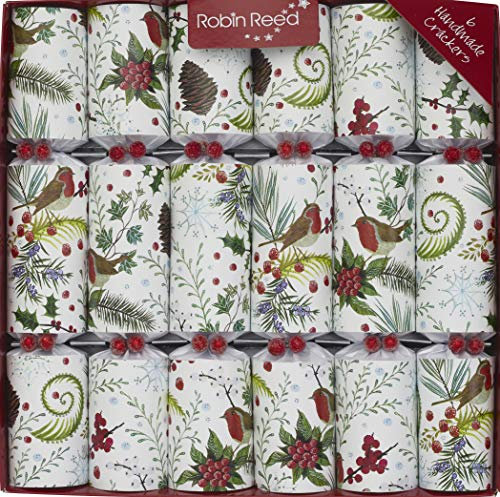 Robin Reed 6 x 12 inch (30cm) Handmade Christmas Cracker Festive Foliage - 61926