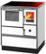 Wamsler G001766106 K 176 F/A 70 Style Küchenofen Weiß, Glaskeramikplatte, Backfach links/A