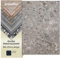 Primaflor PVC Bodenbelag Meterware TURVO - Grau, Stein Venezia, 2,00m x 5,00m, Vinyl-Boden in Steinoptik für Küche, Wohn- und Badezimmer, Hochwertige Auslegware, Anti-Rutsch Oberfläche