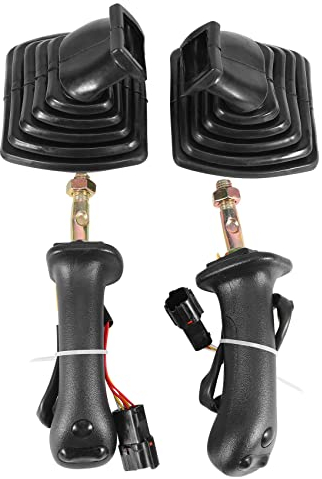 Geieold 2 Pezzi L+R 3 Escavatore Joystick Assy Maniglia Leva del Cambio Protezione per Doosan DX150 215 225 300 370-9C
