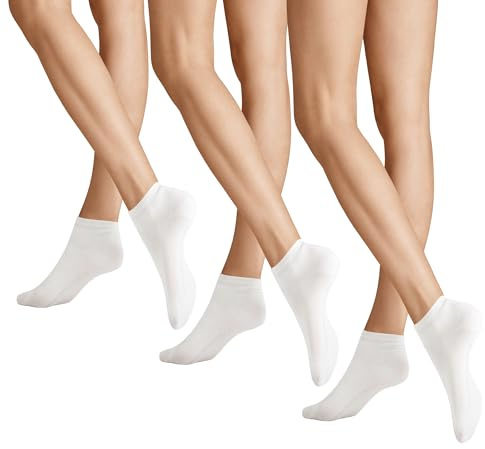 Hudson Unisex Sneaker Socken Simply³ 3-Pack druckfreier Bund