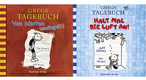 Gregs Tagebuch-Von Idioten Umzingelt! & Gregs Tagebuch 15 - Halt mal die Luft an!: . Hörspiel.