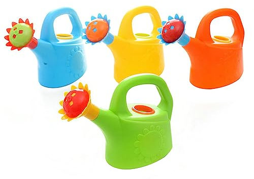 Arrosoir Enfants, Enfants Arrosoir Jouets en Plastique, Dessin Animé Mignon Maison Jardin Arrosoir, Jouet de Bain Bebe Arrosoir Arrosoir Jouet pour Enfants Sable Et Jouets De Plage