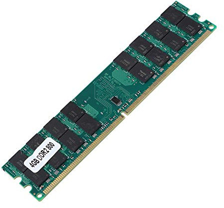 Qiilu Modulo di Memoria Ddr2 da 4 GB di Grande capacità 800 MHz di Trasmissione Dati Veloce 4 GB per Memoria Ddr2 667 8 GB 8 Gig Pc6400 del Computer DDR 240-pin-