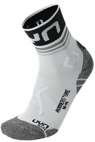 UYN Herren Runner's One Chaussettes Courtes Pour Homme, Jaune Fluo, 47 Socken