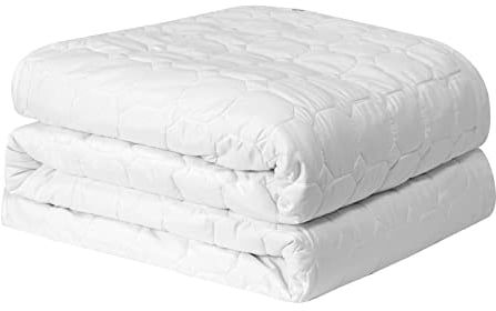 Good Nite Matratzenschoner, gesteppt, Matratzenauflage, Matratzenauflage, 25 cm tief, maschinenwaschbar (Weiß, Super King)