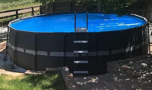 Bâche Bulles Piscine Solaire Couverture Solaire De Piscine Ronde Hors Sol, Couverture Thermique Carrée Pour Piscines Octogonales Carrées, Membrane De Piscine Solaire Pliante En Mousse ( Color : Diamet