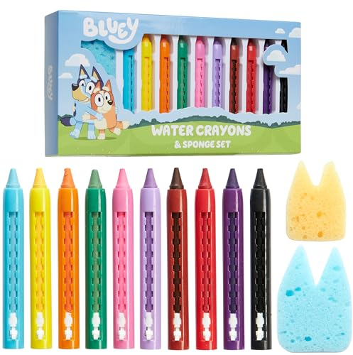Bluey Badespielzeug für Kinder, Badestifte und Schwämme - Badespaß Kinder
