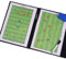 Magnetisches Fußball-Coaching-Board, Basketball-Coaching-Board, Volleyball-Coaching-Board, Faltbares und Tragbares Fußball-Basketball-Volleyball-Taktikboard, Stark Magnetisch Hängend,(Fußball)