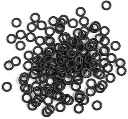 100 Stück Nitrilkautschuk-O-Ringe, 10mm AD, 5.2mm ID, 2.4mm Breite, Metrische Dichtungsscheibe