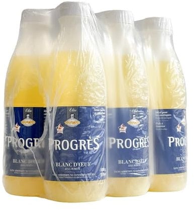 Liot - Blanc d'Œuf Liquide - Sans additifs ni conservateurs - Pack de 6x970ml - 6x1kg
