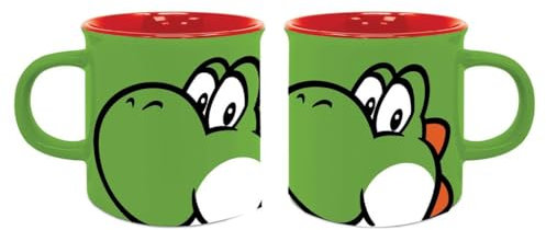 Pyramid International Super Mario (Yoshi) Campfire Mug, Grün