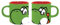 Pyramid International Super Mario (Yoshi) Campfire Mug