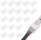20 Stück LED Strip Verbinder Connector 4 Pin 10mm, LED Lötfrei Band Verbinder 4Pin Verbindungskabel Verbinder Für 10mm 4 Polig RGB 5050 LED Streifen 5V 12V 24V
