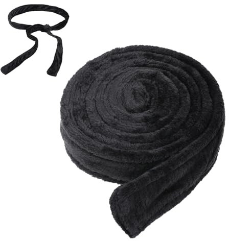 Hariendny Bademantel-Krawatte aus Flanell, Bad Robe Gürtel Ersatz, Gürtel für Bademantel, Bademantelgürtel, Hotel-Bademantelgürtel, Weicher Pyjama Gürtel, Plüsch Flanell Gürtel, 170 cm x 4 cm