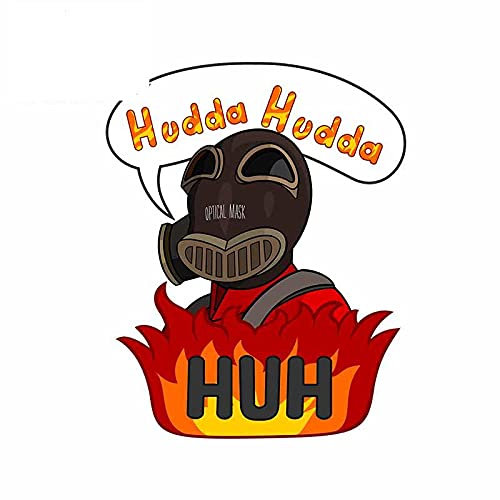 13 cm x 10,4 cm für Happy Pyro Feiner Aufkleber Vinyl Autoaufkleber Lustiges Autozubehör