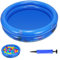 Piscinetta Gonfiabile Bambini, Piscina Gonfiabile Bambini, 90 x 20cm, Piscinette Giocattoli di Estivi, Piscina da Esterno Piccola per Giardino Esterno Interno